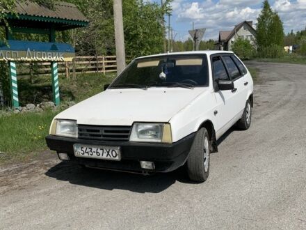 Белый ВАЗ 2109, объемом двигателя 1.5 л и пробегом 79 тыс. км за 850 $, фото 1 на Automoto.ua