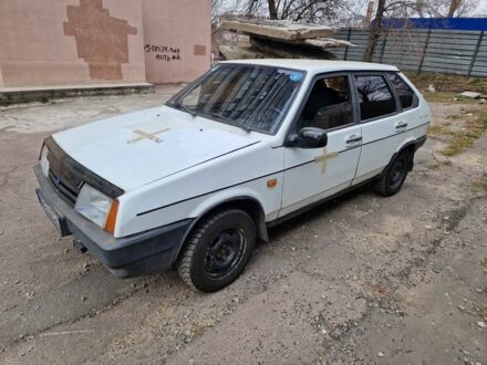 Белый ВАЗ 2109, объемом двигателя 1.3 л и пробегом 160 тыс. км за 777 $, фото 1 на Automoto.ua