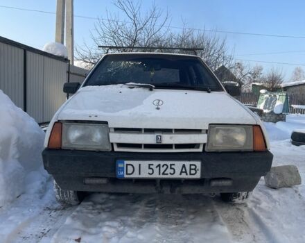 Белый ВАЗ 2109, объемом двигателя 1.3 л и пробегом 88 тыс. км за 1224 $, фото 1 на Automoto.ua