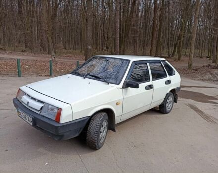 Белый ВАЗ 2109, объемом двигателя 1.3 л и пробегом 100 тыс. км за 1150 $, фото 1 на Automoto.ua