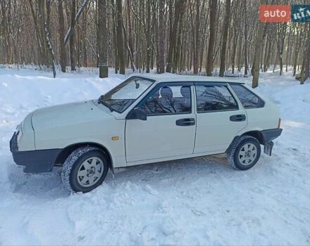 Белый ВАЗ 2109, объемом двигателя 1.3 л и пробегом 120 тыс. км за 1150 $, фото 1 на Automoto.ua