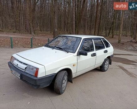 Белый ВАЗ 2109, объемом двигателя 1.3 л и пробегом 100 тыс. км за 1100 $, фото 1 на Automoto.ua