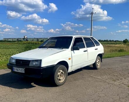 Белый ВАЗ 2109, объемом двигателя 1.3 л и пробегом 206 тыс. км за 1300 $, фото 1 на Automoto.ua