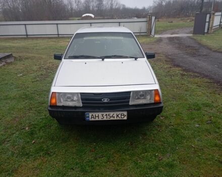 Белый ВАЗ 2109, объемом двигателя 1.3 л и пробегом 189 тыс. км за 1200 $, фото 1 на Automoto.ua