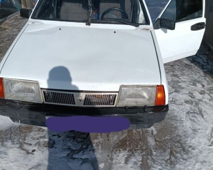 Белый ВАЗ 2109, объемом двигателя 1 л и пробегом 450 тыс. км за 723 $, фото 1 на Automoto.ua