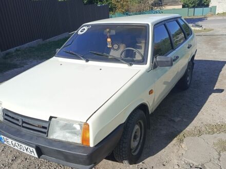 Белый ВАЗ 2109, объемом двигателя 1.3 л и пробегом 100 тыс. км за 1200 $, фото 1 на Automoto.ua