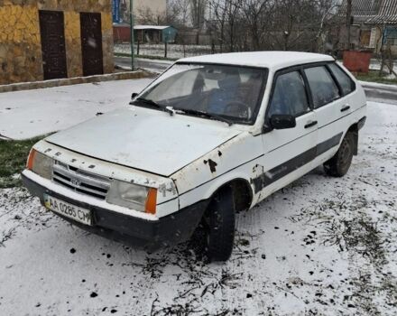 Белый ВАЗ 2109, объемом двигателя 0 л и пробегом 165 тыс. км за 650 $, фото 1 на Automoto.ua