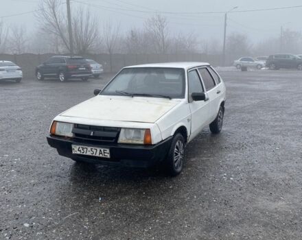 Белый ВАЗ 2109, объемом двигателя 1.5 л и пробегом 172 тыс. км за 698 $, фото 1 на Automoto.ua