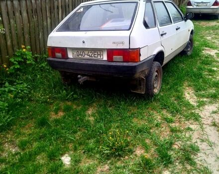 Белый ВАЗ 2109, объемом двигателя 1.5 л и пробегом 280 тыс. км за 680 $, фото 1 на Automoto.ua