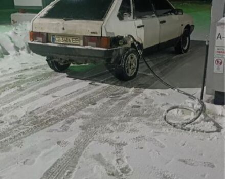 Белый ВАЗ 2109, объемом двигателя 1.3 л и пробегом 999 тыс. км за 415 $, фото 1 на Automoto.ua