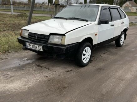 Белый ВАЗ 2109, объемом двигателя 1.3 л и пробегом 25 тыс. км за 476 $, фото 1 на Automoto.ua