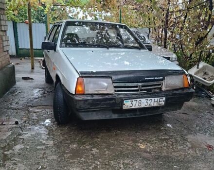 Белый ВАЗ 2109, объемом двигателя 1.3 л и пробегом 200 тыс. км за 669 $, фото 1 на Automoto.ua