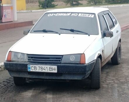Белый ВАЗ 2109, объемом двигателя 1.3 л и пробегом 111 тыс. км за 1500 $, фото 1 на Automoto.ua