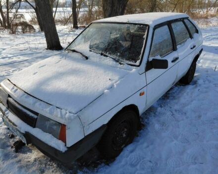 Белый ВАЗ 2109, объемом двигателя 1.5 л и пробегом 100 тыс. км за 336 $, фото 1 на Automoto.ua