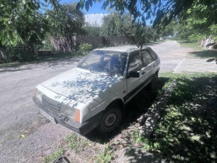 Белый ВАЗ 2109, объемом двигателя 1.3 л и пробегом 50 тыс. км за 357 $, фото 1 на Automoto.ua