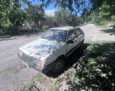 Белый ВАЗ 2109, объемом двигателя 1.3 л и пробегом 50 тыс. км за 357 $, фото 1 на Automoto.ua