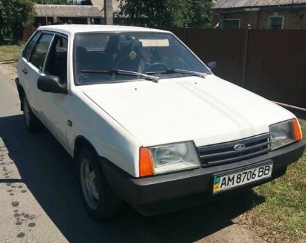 Белый ВАЗ 2109, объемом двигателя 0 л и пробегом 80 тыс. км за 740 $, фото 1 на Automoto.ua
