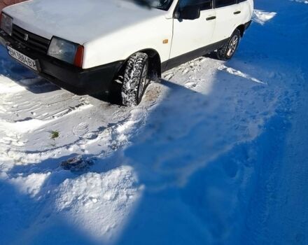 Белый ВАЗ 2109, объемом двигателя 1.5 л и пробегом 97 тыс. км за 700 $, фото 1 на Automoto.ua