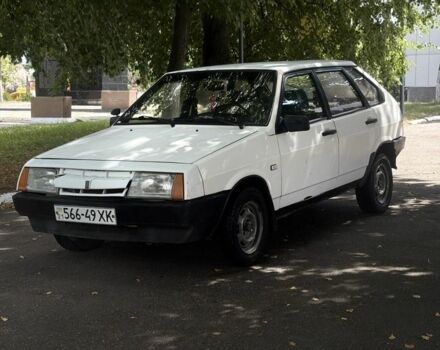 Белый ВАЗ 2109, объемом двигателя 1.5 л и пробегом 100 тыс. км за 1150 $, фото 1 на Automoto.ua