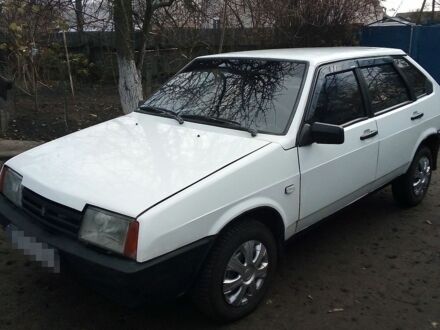 Білий ВАЗ 2109, об'ємом двигуна 1.5 л та пробігом 200 тис. км за 1000 $, фото 1 на Automoto.ua