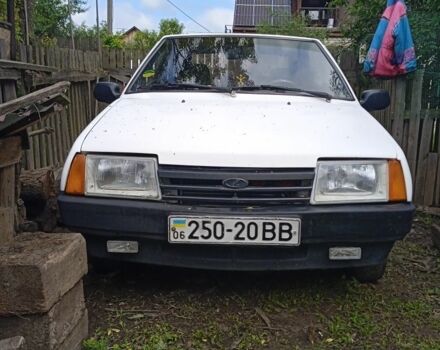 Белый ВАЗ 2109, объемом двигателя 1.5 л и пробегом 240 тыс. км за 650 $, фото 1 на Automoto.ua