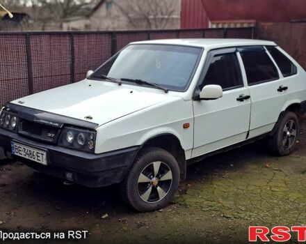 Белый ВАЗ 2109, объемом двигателя 1.5 л и пробегом 120 тыс. км за 1700 $, фото 1 на Automoto.ua