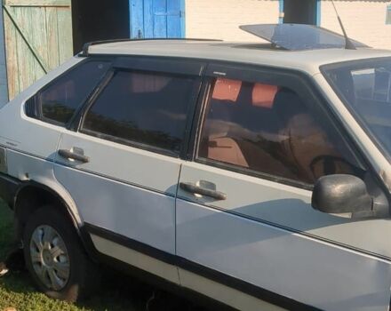 Белый ВАЗ 2109, объемом двигателя 1.3 л и пробегом 100 тыс. км за 727 $, фото 1 на Automoto.ua