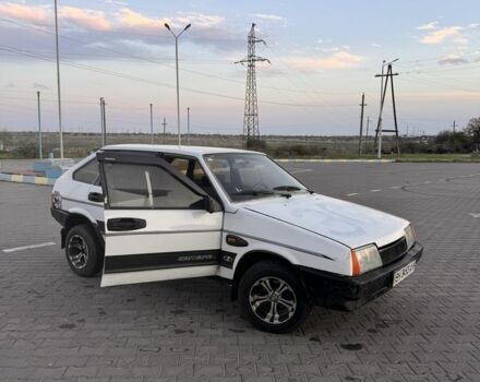 Белый ВАЗ 2109, объемом двигателя 1.3 л и пробегом 50 тыс. км за 949 $, фото 1 на Automoto.ua