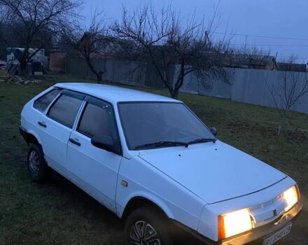 Белый ВАЗ 2109, объемом двигателя 0 л и пробегом 200 тыс. км за 473 $, фото 1 на Automoto.ua