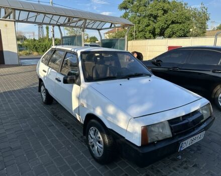 Белый ВАЗ 2109, объемом двигателя 1.3 л и пробегом 60 тыс. км за 998 $, фото 1 на Automoto.ua