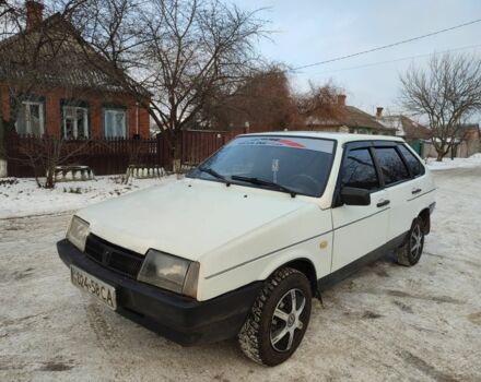 Белый ВАЗ 2109, объемом двигателя 0 л и пробегом 100 тыс. км за 1050 $, фото 1 на Automoto.ua