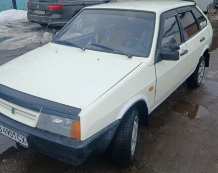 Белый ВАЗ 2109, объемом двигателя 1.5 л и пробегом 333 тыс. км за 948 $, фото 1 на Automoto.ua