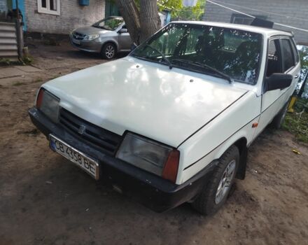 Белый ВАЗ 2109, объемом двигателя 1.5 л и пробегом 200 тыс. км за 605 $, фото 1 на Automoto.ua