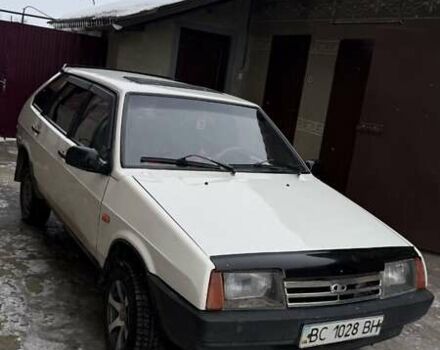 Белый ВАЗ 2109, объемом двигателя 1.5 л и пробегом 100 тыс. км за 1100 $, фото 1 на Automoto.ua