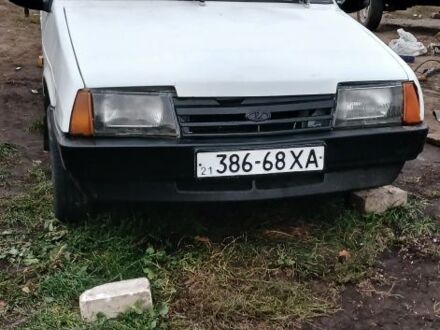 Белый ВАЗ 2109, объемом двигателя 0 л и пробегом 444 тыс. км за 1209 $, фото 1 на Automoto.ua