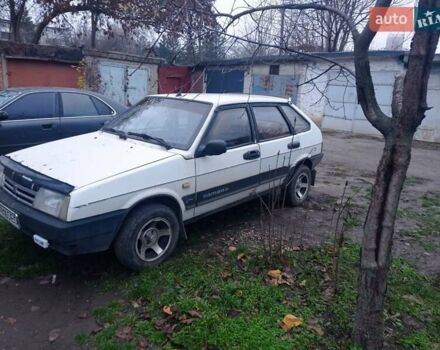 Белый ВАЗ 2109, объемом двигателя 1.5 л и пробегом 96 тыс. км за 1000 $, фото 1 на Automoto.ua