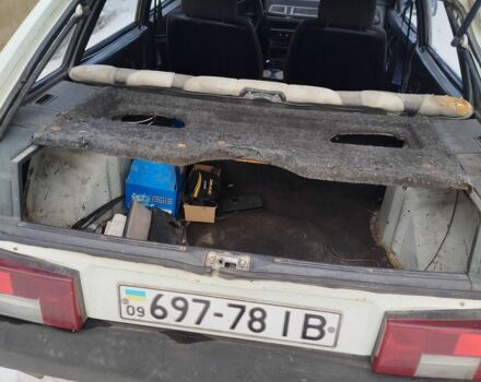 Белый ВАЗ 2109, объемом двигателя 1.5 л и пробегом 138 тыс. км за 300 $, фото 1 на Automoto.ua