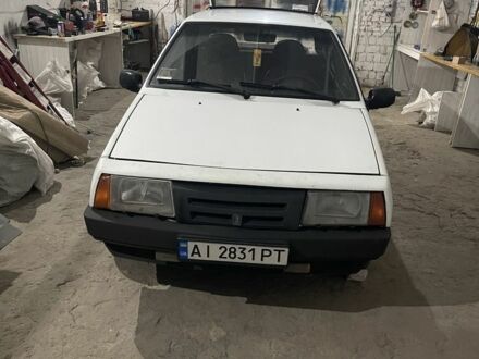 Белый ВАЗ 2109, объемом двигателя 1.3 л и пробегом 265 тыс. км за 998 $, фото 1 на Automoto.ua