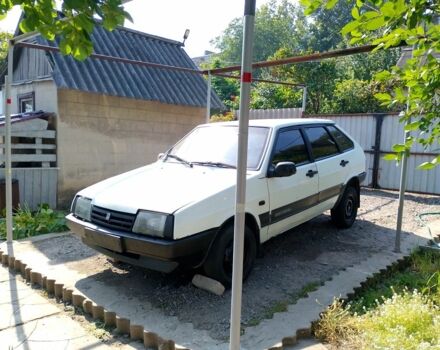 Белый ВАЗ 2109, объемом двигателя 1.3 л и пробегом 300 тыс. км за 513 $, фото 1 на Automoto.ua