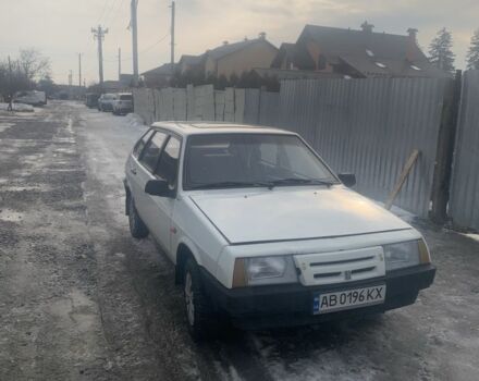 Белый ВАЗ 2109, объемом двигателя 1.3 л и пробегом 300 тыс. км за 850 $, фото 1 на Automoto.ua