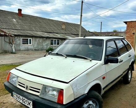 Белый ВАЗ 2109, объемом двигателя 1.3 л и пробегом 50 тыс. км за 720 $, фото 1 на Automoto.ua