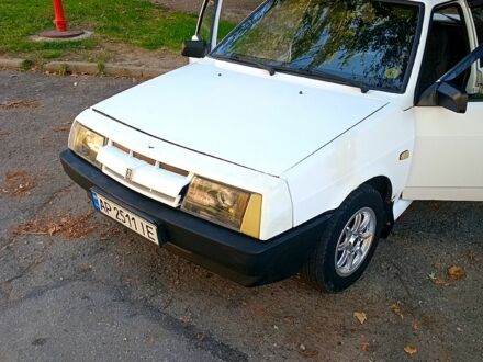 Белый ВАЗ 2109, объемом двигателя 1.1 л и пробегом 14 тыс. км за 1300 $, фото 1 на Automoto.ua