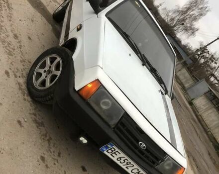 Белый ВАЗ 2109, объемом двигателя 1.3 л и пробегом 352 тыс. км за 1300 $, фото 1 на Automoto.ua