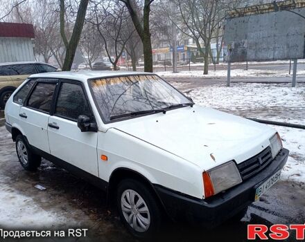 Белый ВАЗ 2109, объемом двигателя 1.1 л и пробегом 15 тыс. км за 800 $, фото 1 на Automoto.ua