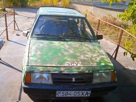 Белый ВАЗ 2109, объемом двигателя 1.3 л и пробегом 50 тыс. км за 500 $, фото 1 на Automoto.ua