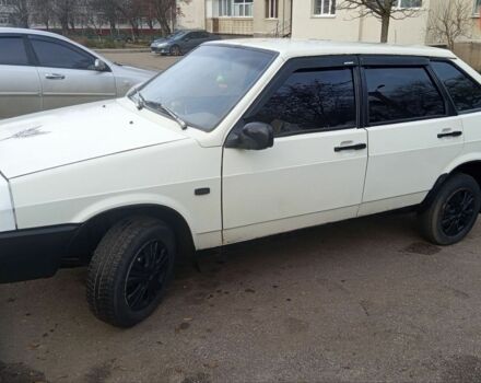 Белый ВАЗ 2109, объемом двигателя 1.09 л и пробегом 100 тыс. км за 750 $, фото 1 на Automoto.ua
