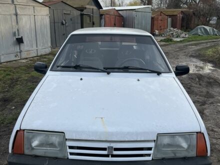 Белый ВАЗ 2109, объемом двигателя 1.5 л и пробегом 3 тыс. км за 600 $, фото 1 на Automoto.ua