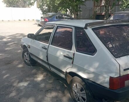 Белый ВАЗ 2109, объемом двигателя 2 л и пробегом 111 тыс. км за 800 $, фото 1 на Automoto.ua