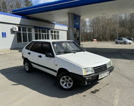 Белый ВАЗ 2109, объемом двигателя 1.5 л и пробегом 77 тыс. км за 850 $, фото 1 на Automoto.ua
