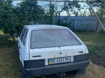 Белый ВАЗ 2109, объемом двигателя 1.5 л и пробегом 760 тыс. км за 370 $, фото 1 на Automoto.ua